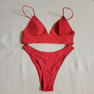 H&M Swim Suit Red